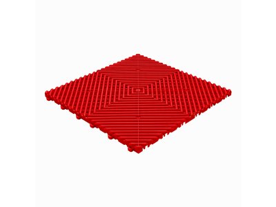 Plastová dlažba Mosolut Performance Floor, typ Race v červené barvě