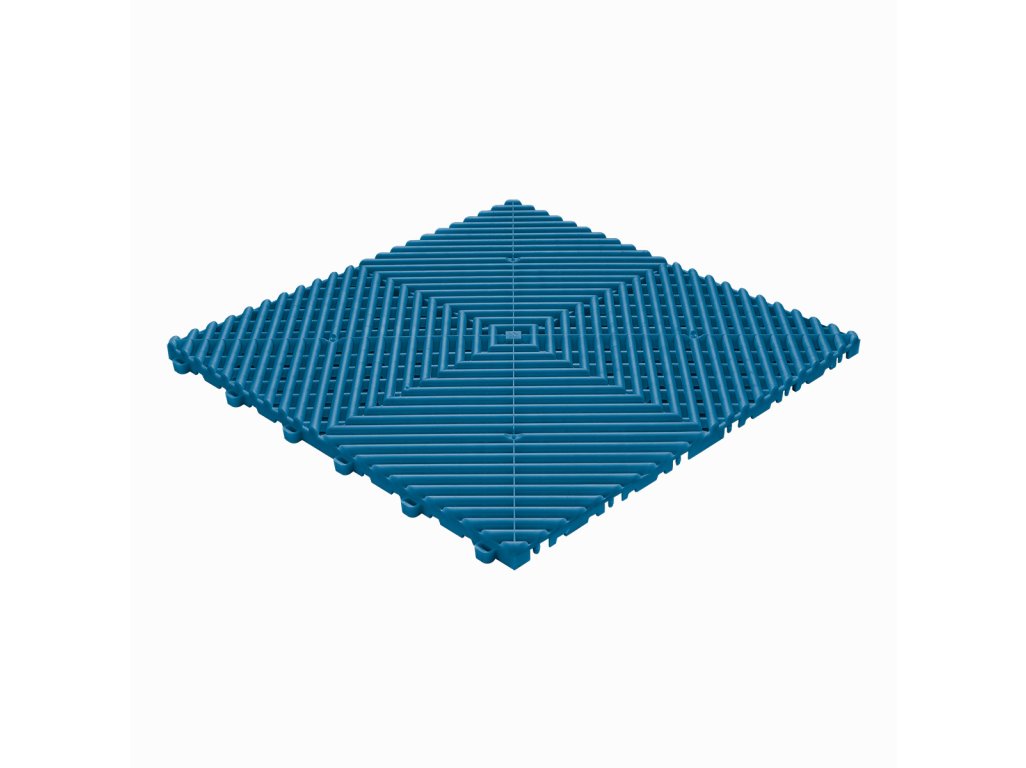 Plastová dlažba Mosolut Performance Floor v modré barvě