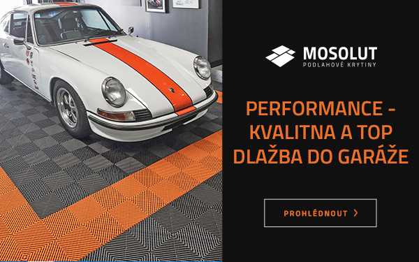 Mosolut Performance - kvalitní a skvěle vypadající dlažba do garáže