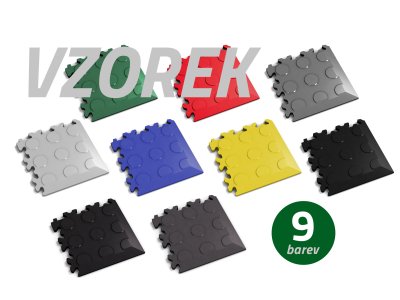 Vzorek 8 x 8 cm dlažby Mosolut Machine - Kůže