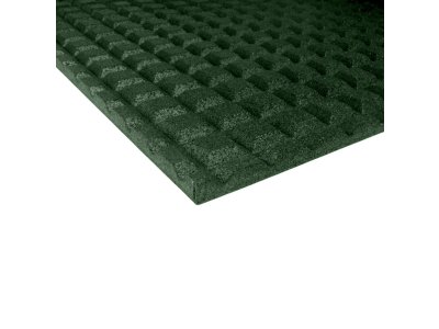 Mosolut RUBBER Antishock 100x100, outdoor, zelená - dlažba na workout