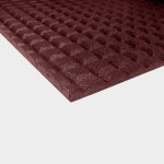 dlažba na workout_Mosolut RUBBER Antishock 100x100, outdoor, červená