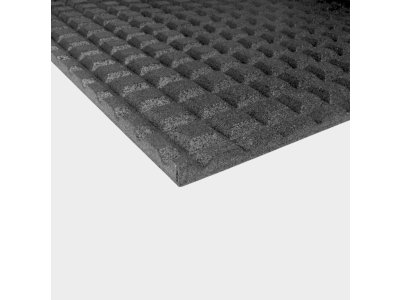 Mosolut RUBBER Antishock 100x100, outdoor, šedá - podlaha na workout