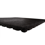 Mosolut RUBBER Antishock 100x100, outdoor, černá - podlaha na workout
