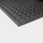 Mosolut Rubber Deska Anti-Shock, Indoor, šedá - podlaha do fitness