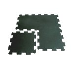 Mosolut Fitness Puzzle Non-visible 50 x 50 cm, zelená - různé tloušťky - 10 mm