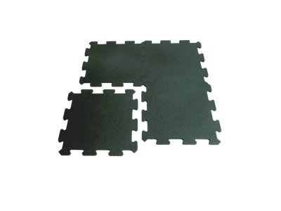 pryžová deska Mosolut Fitness Puzzle Non-visible - zelená