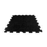 Mosolut Fitness Puzzle Standard 102,5 x 102,5 cm, černá s 10% šedým vsypem EPDM - různé tloušťky - 15 mm
