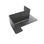 Mosolut Machine Resistance Cove Moulding roh - Antracitová - Vnější
