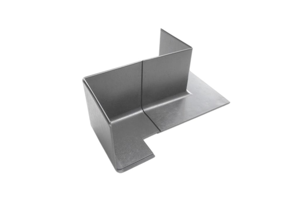 Mosolut Machine Resistance Cove Moulding roh - Šedá Vnitřní/Vnější