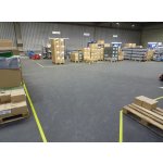 PVC dlažba Mosolut Machine Industrial ECO, 7 mm, hladká, šedá