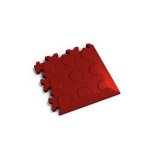 PVC roh Mosolut Machine Industrial 7mm, Mince, Maroon